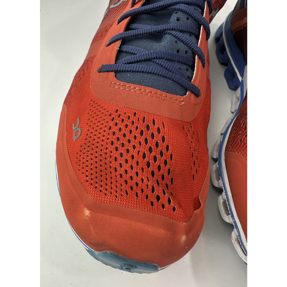 *Flawed On Running Cloudflow Shoes Rust/Pacific Men's Size 11 Running Sneakers - Picture 6 of 16